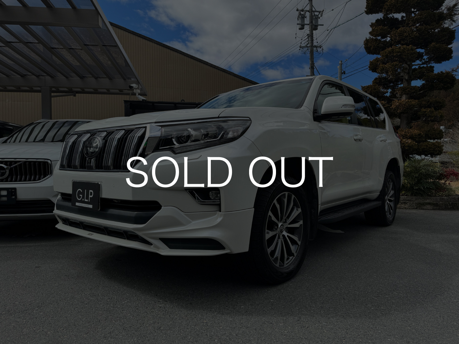 『M7814』【岐阜市手渡し可】150プラド　　TRJ150　GDJ150 　純正オプション　ラゲージプロテクター